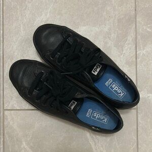 Platform Leather School Shoes Keds